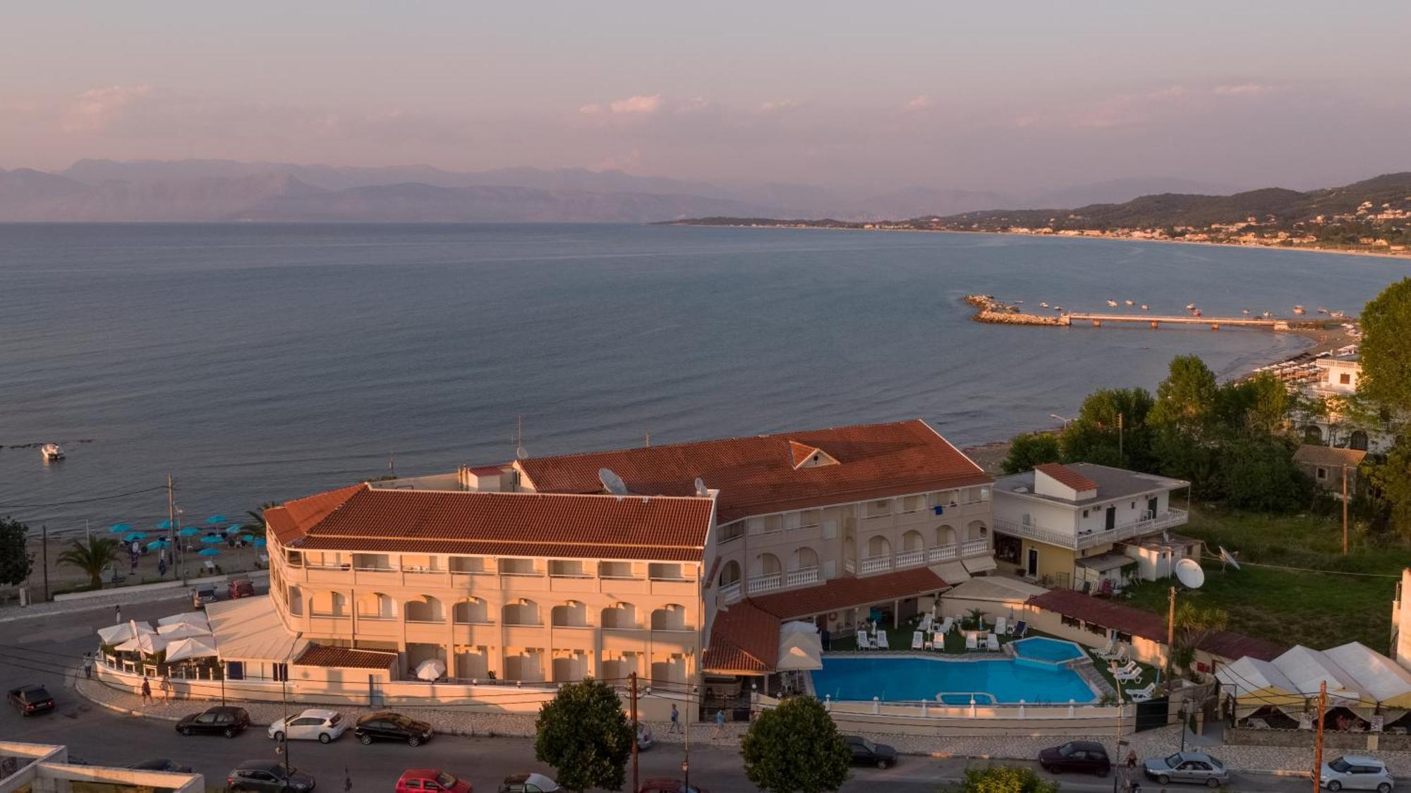 Aphrodite Beach Hotel Corfu Roda  Exterior foto