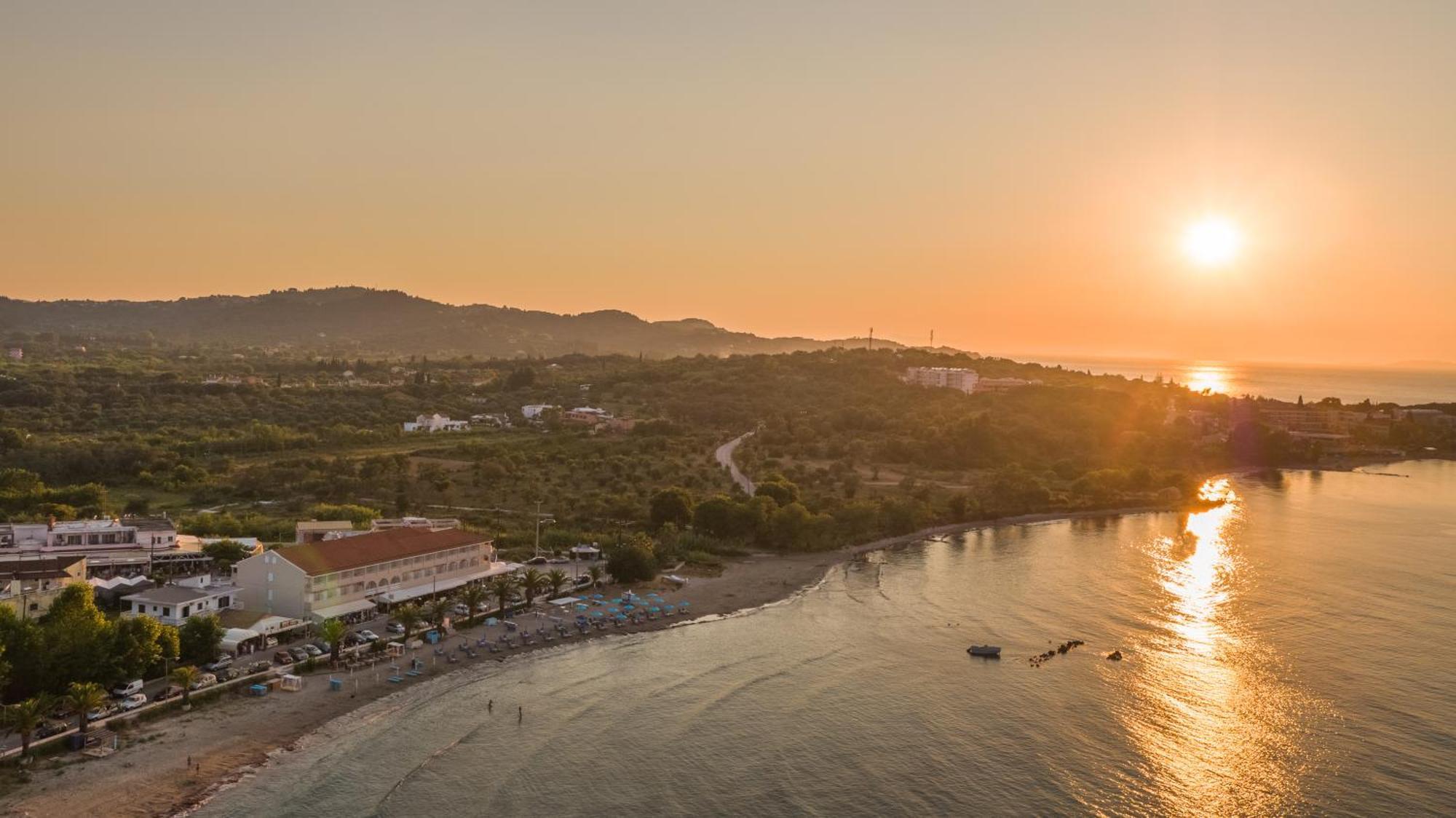 Aphrodite Beach Hotel Corfu Roda  Exterior foto